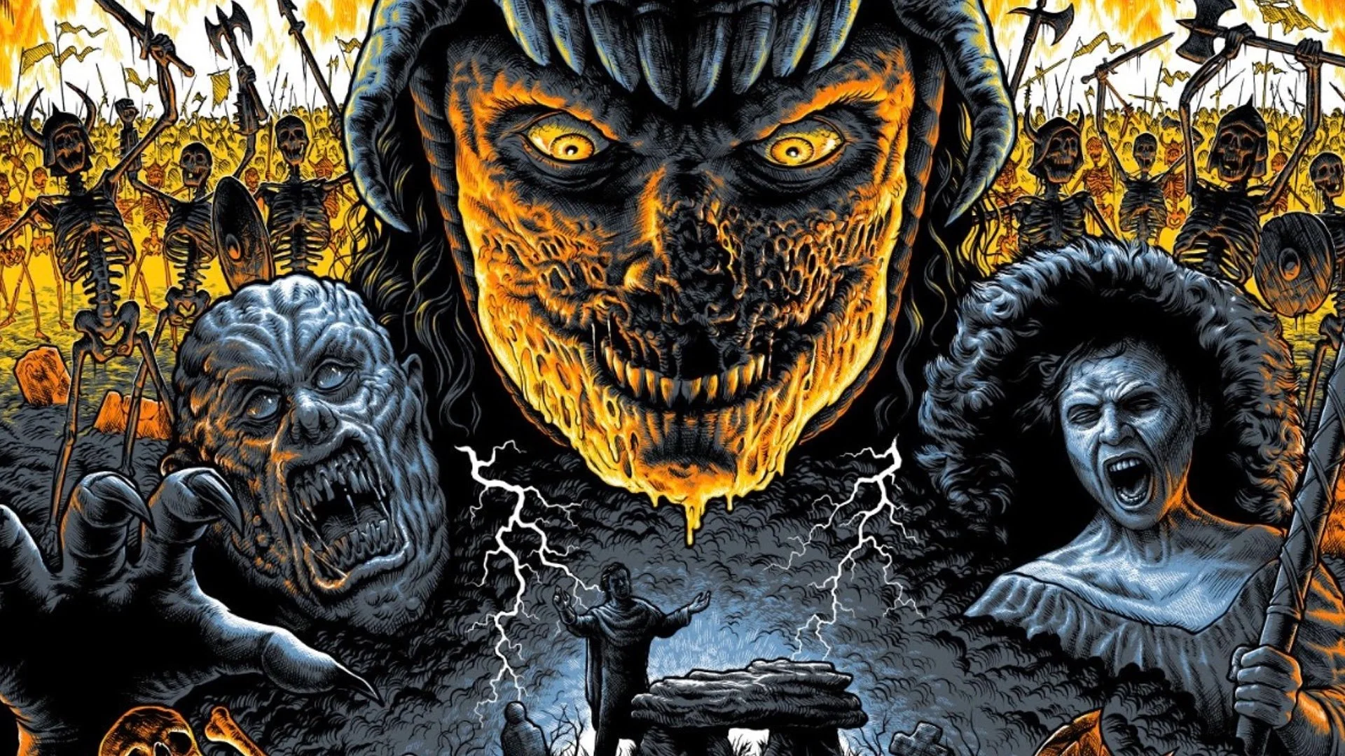 ARMY OF DARKNESS Poster Art Created By Artist Matt Stikker For